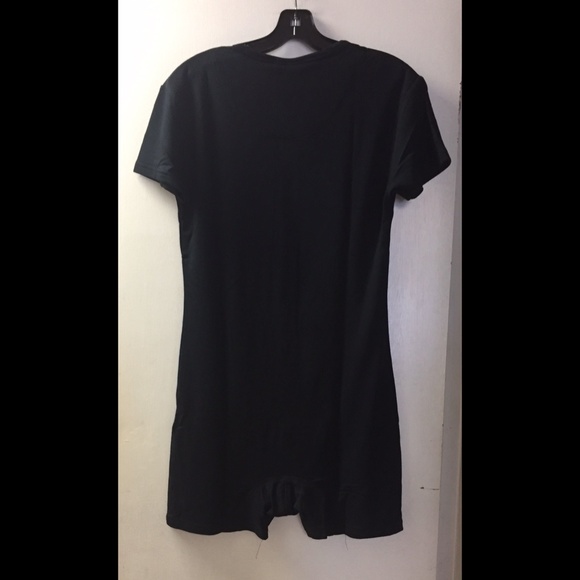 🌟 Black Short Sleeve Pyjama Onesie - Picture 3 of 4